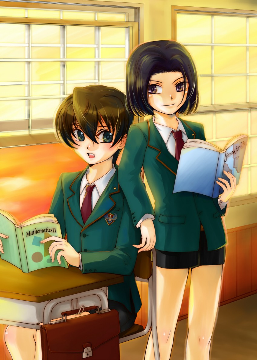kujou subaru and taiga shinjirou (sakura taisen and 1 more) drawn by kurokawa_ako