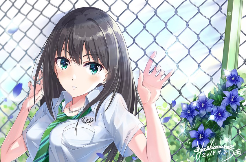 shibuya rin (idolmaster and 1 more) drawn by tazu