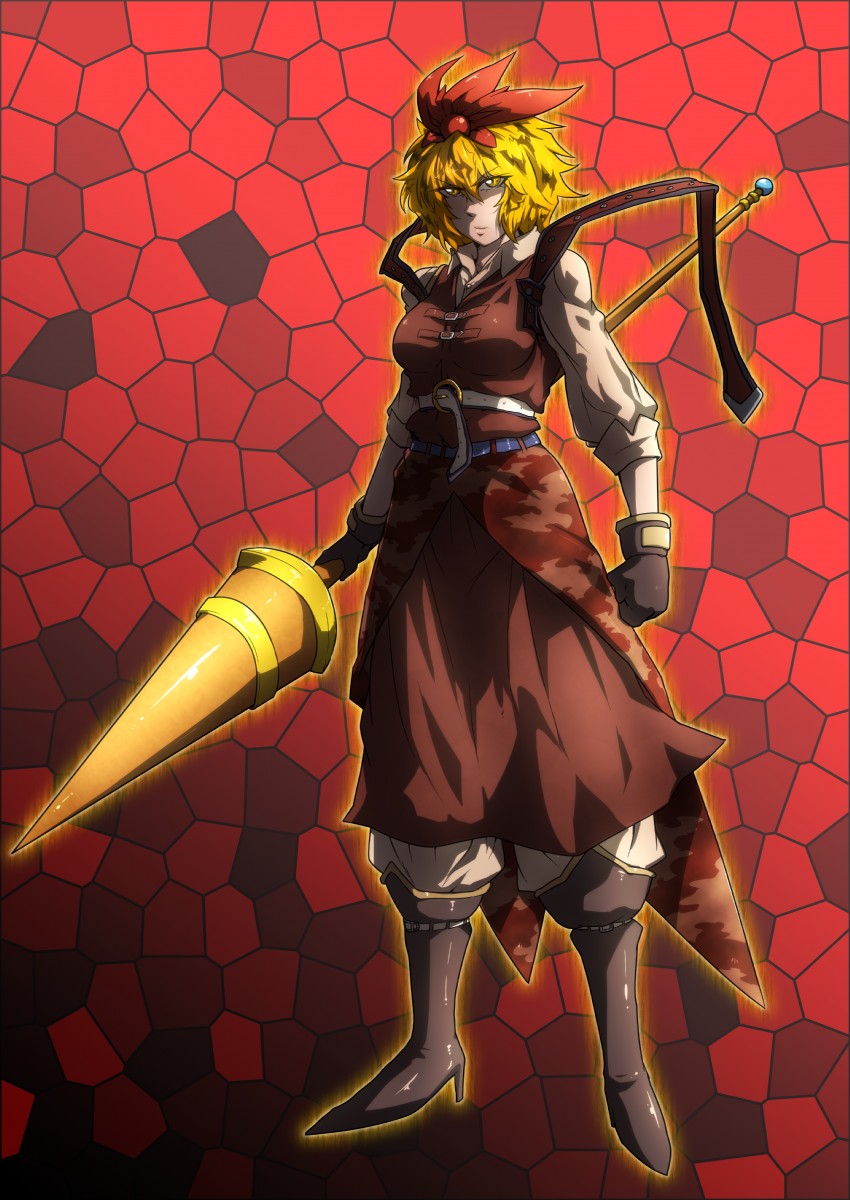 toramaru shou (touhou) drawn by sagattoru
