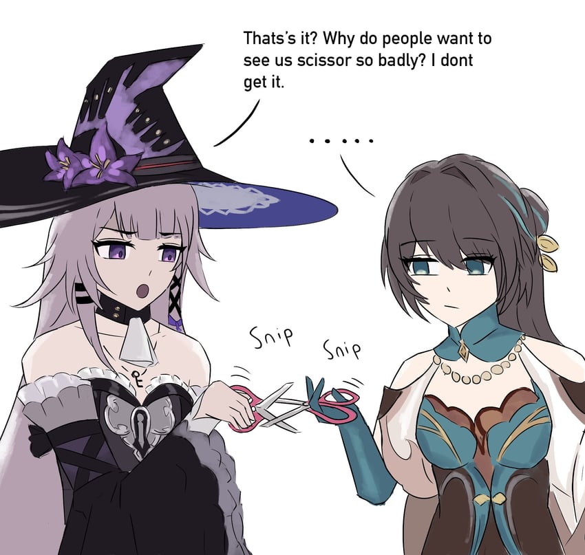 herta, the herta, and ruan mei (honkai and 1 more) drawn by happysmilefriend