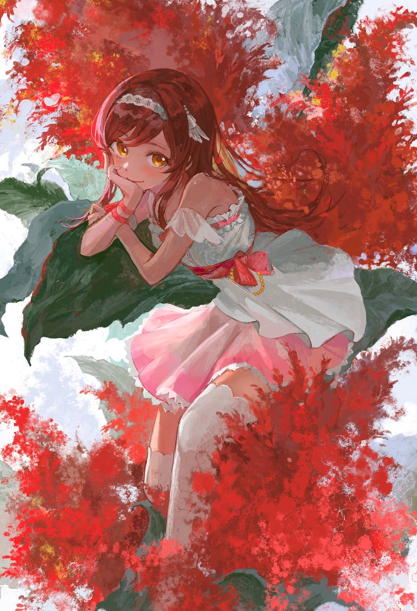 osaki amana (idolmaster and 1 more) drawn by hai_bokusha