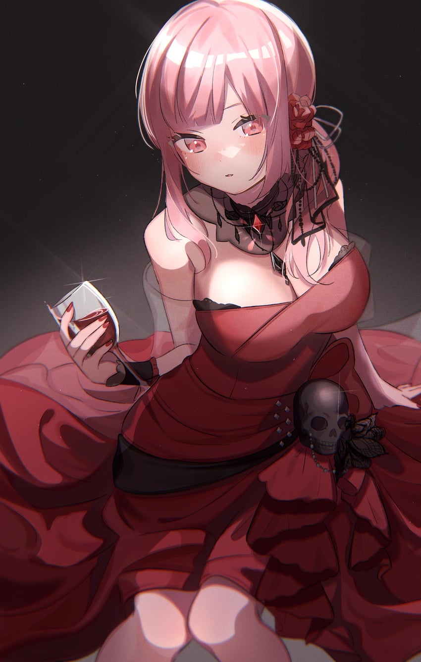 mori calliope (hololive and 1 more) drawn by 852_box