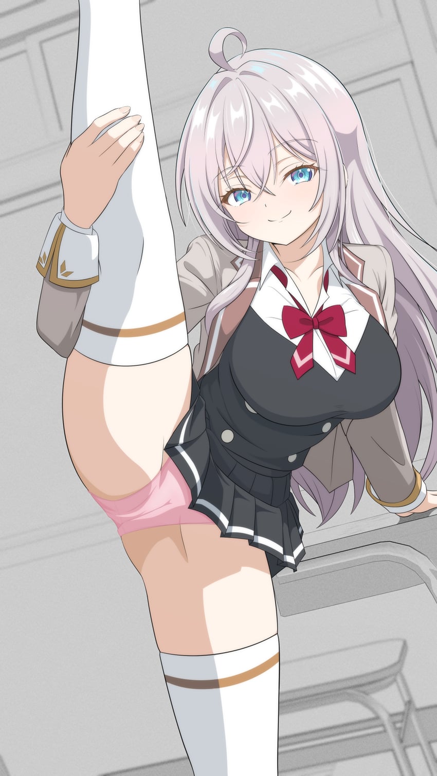 alisa mikhailovna kujou (tokidoki bosotto roshia-go de dereru tonari no alya-san) drawn by takuru