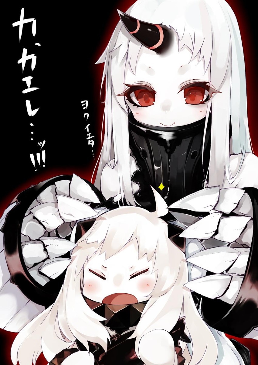 northern ocean princess and seaport princess (kantai collection) drawn by kou_mashiro