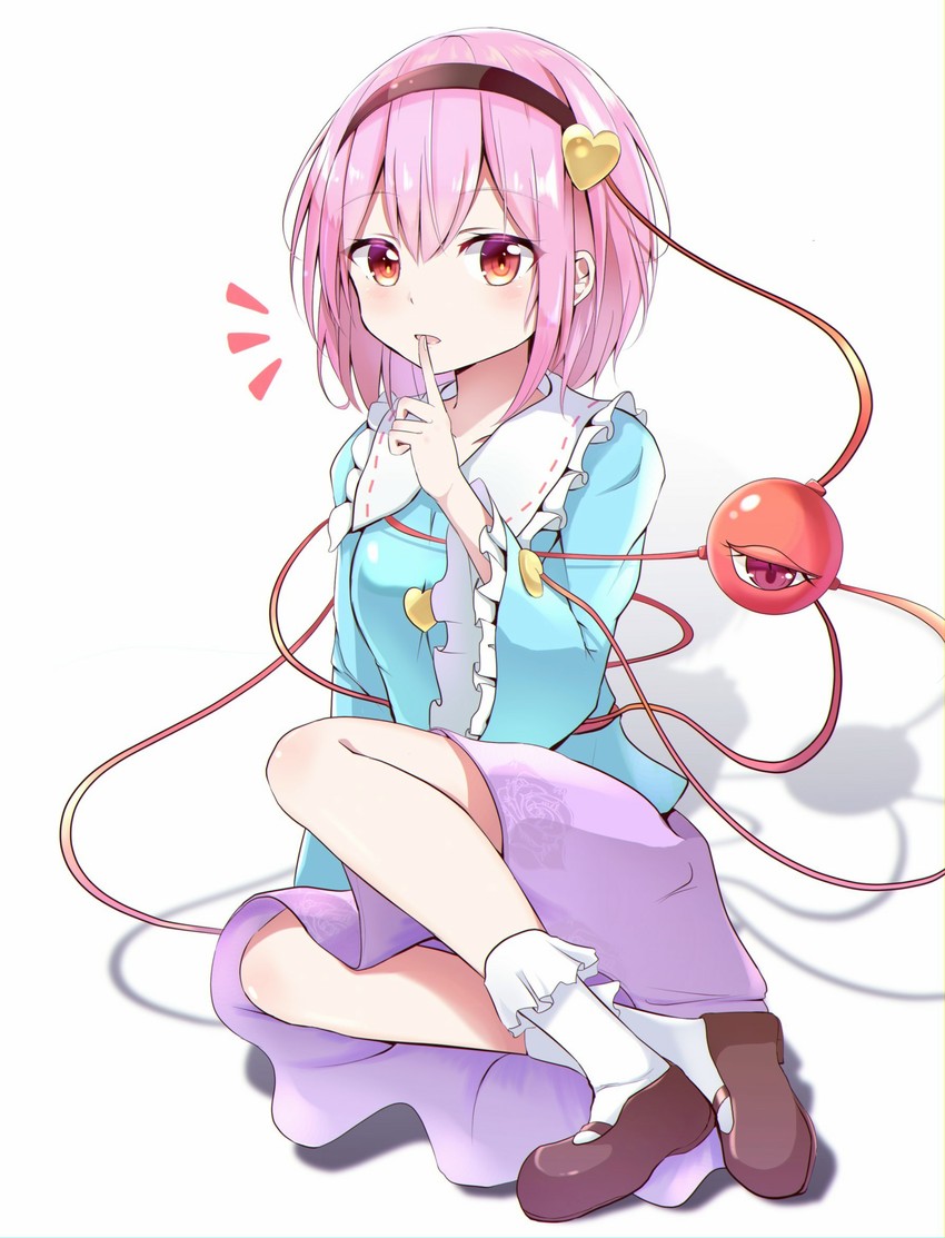komeiji satori (touhou) drawn by iyo_(ya_na_kanji)