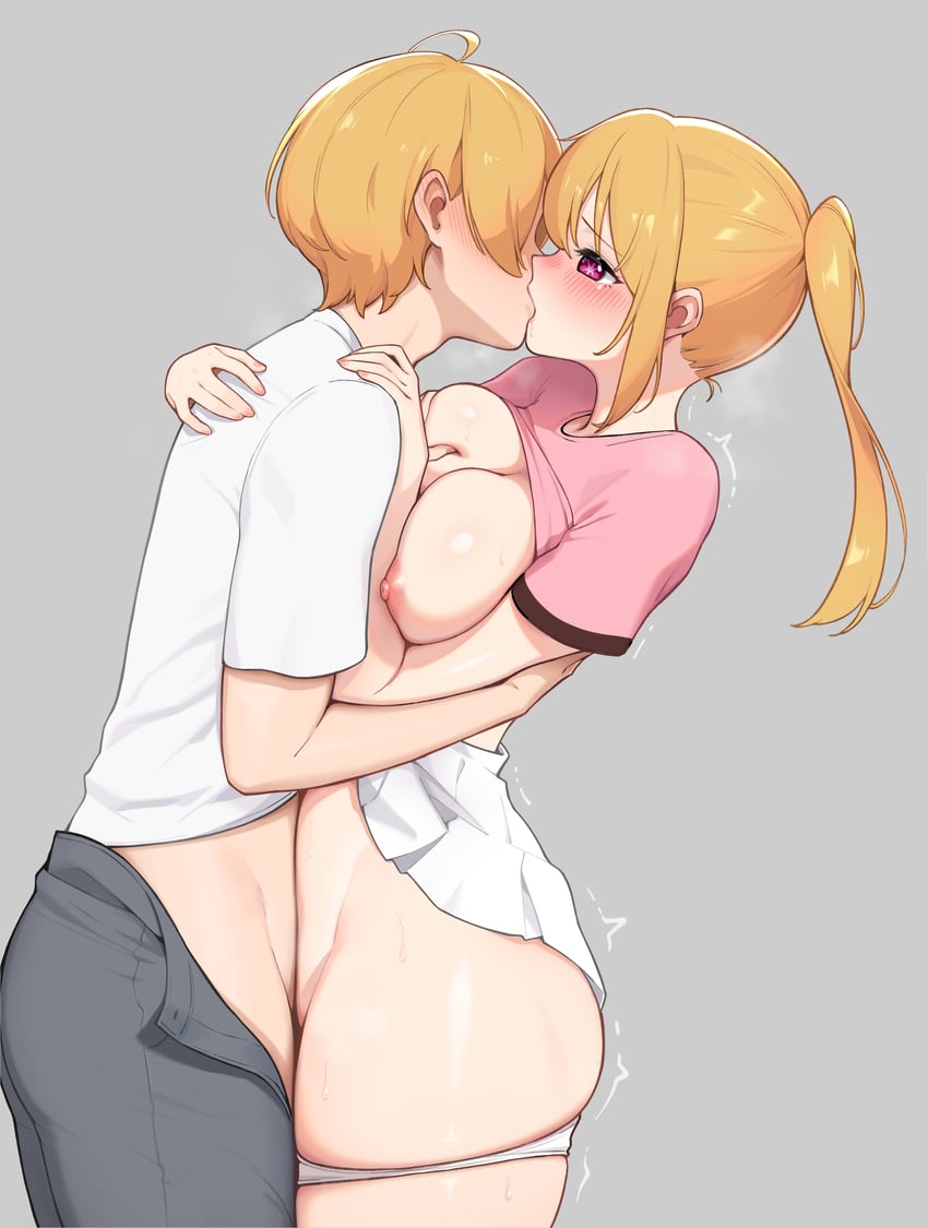 hoshino ruby and hoshino aquamarine (oshi no ko) drawn by houkago_shounen