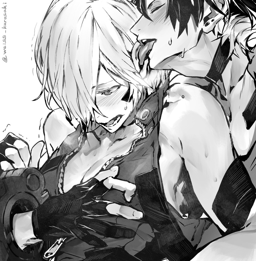 player and hugo pennywort (god eater and 1 more) drawn by legacy_zechs