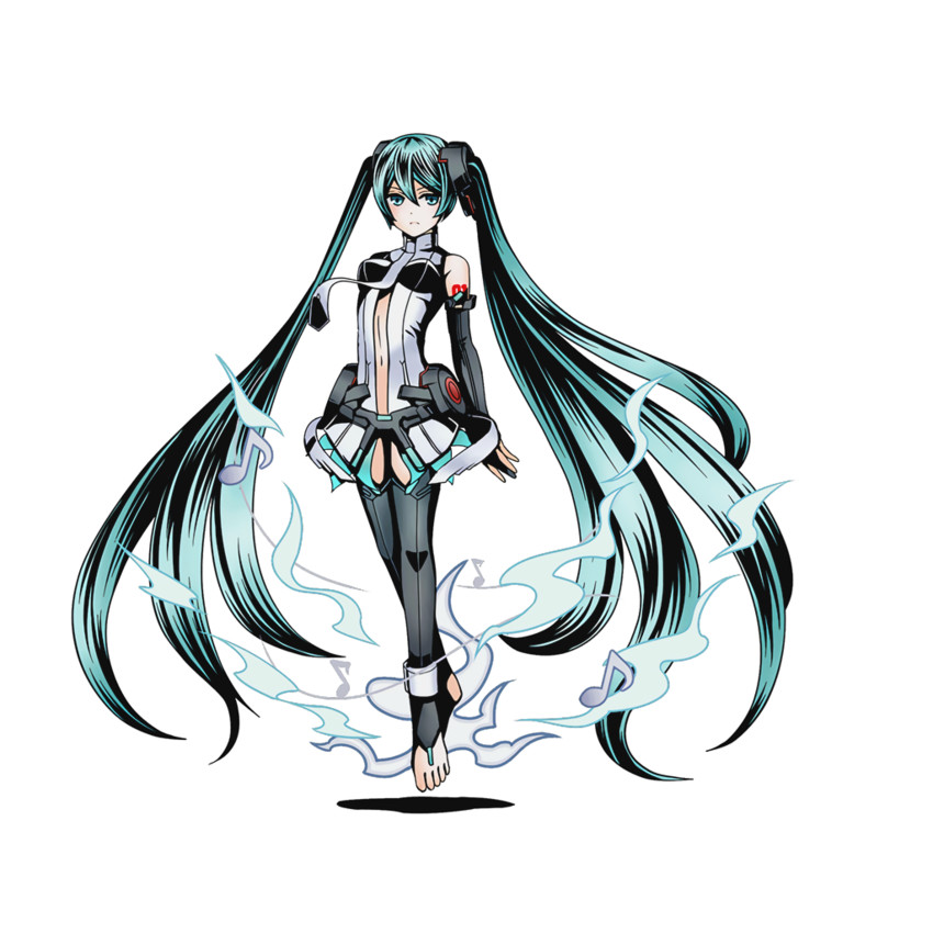 hatsune miku (vocaloid and 1 more) drawn by ucmm