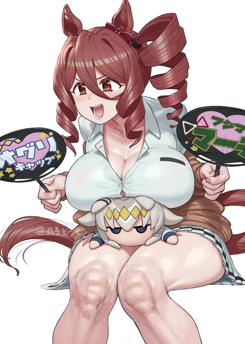 oguri cap and norn ace (umamusume and 1 more) drawn by maruko_tooto
