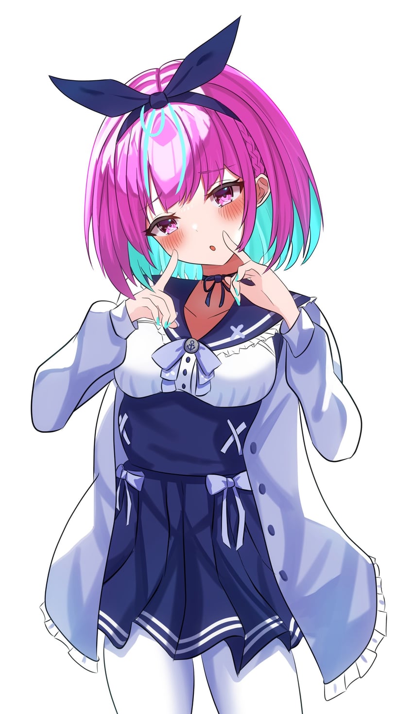 minato aqua (hololive) drawn by kushitani_kaede