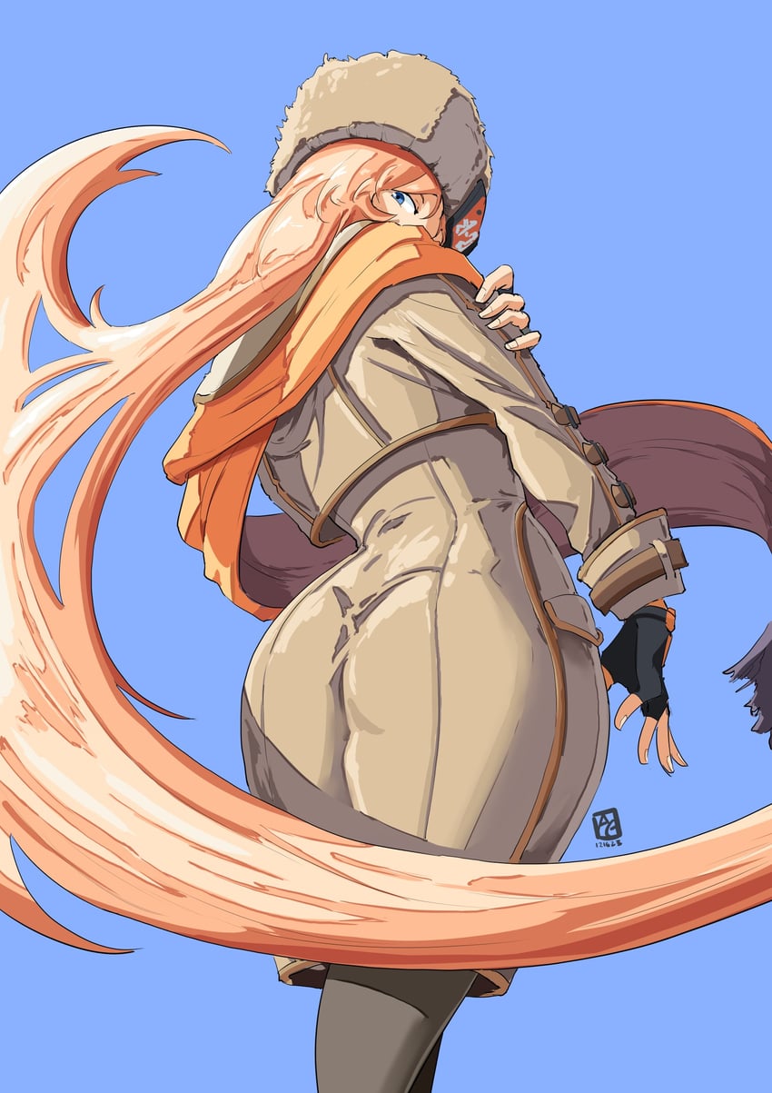 millia rage (guilty gear and 1 more) drawn by automatic_giraffe