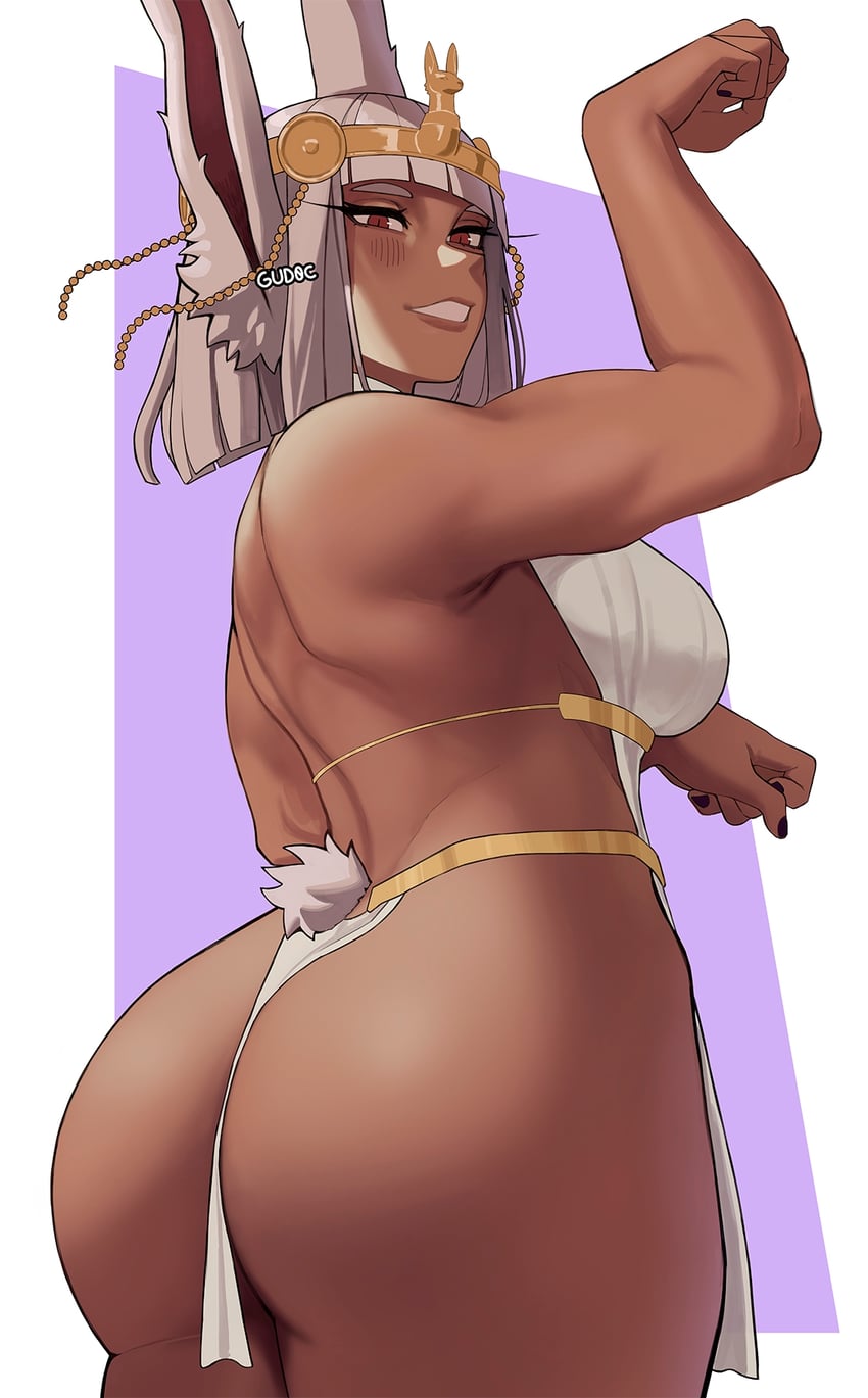 mirko (boku no hero academia) drawn by gud0c
