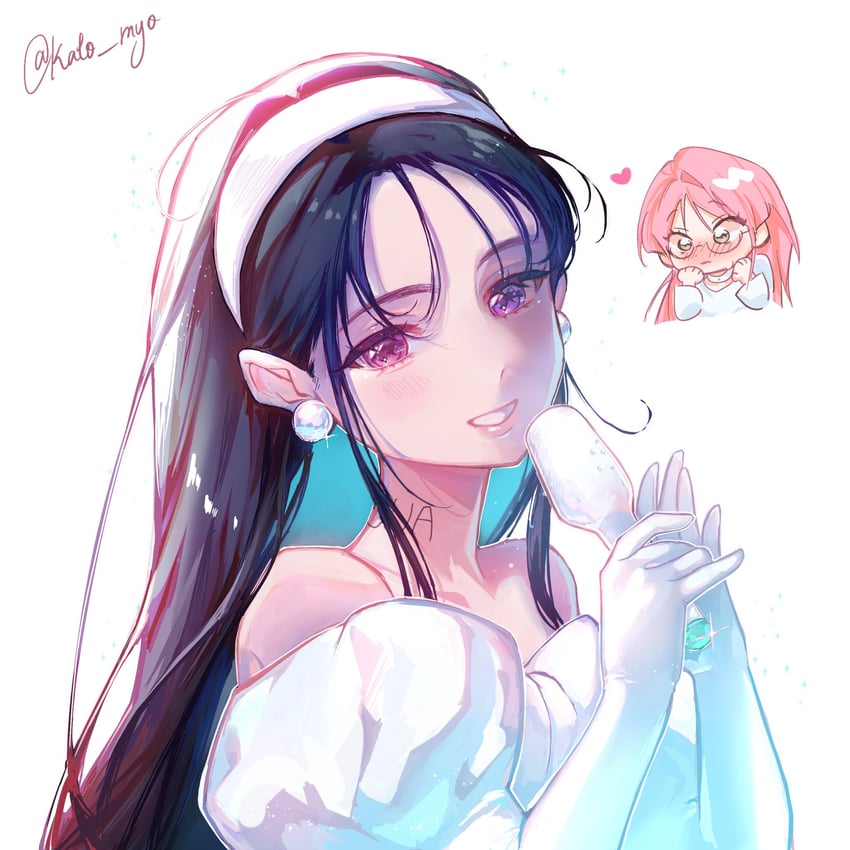 sua and mizi (alien stage) drawn by kato_myo