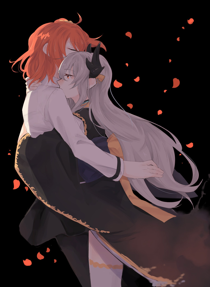 fujimaru ritsuka and kiyohime (fate and 1 more) drawn by kiri_(0218htt)