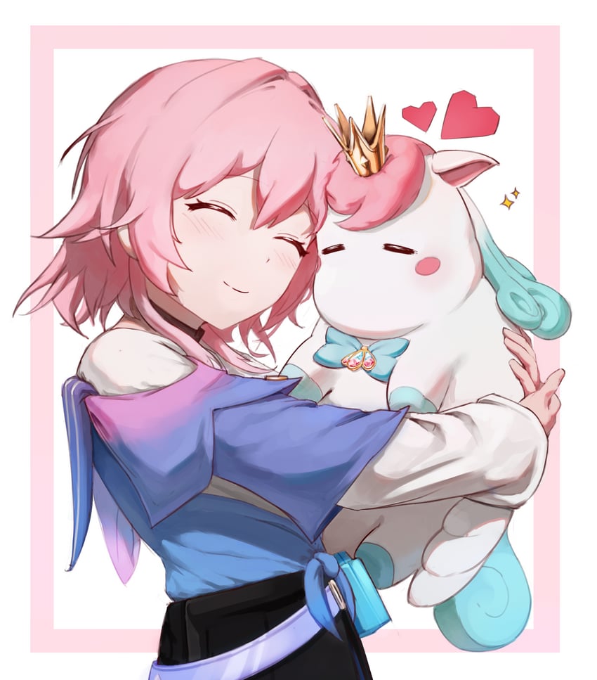 march 7th and little ica (honkai and 1 more) drawn by hofmus_(hofmuss458)