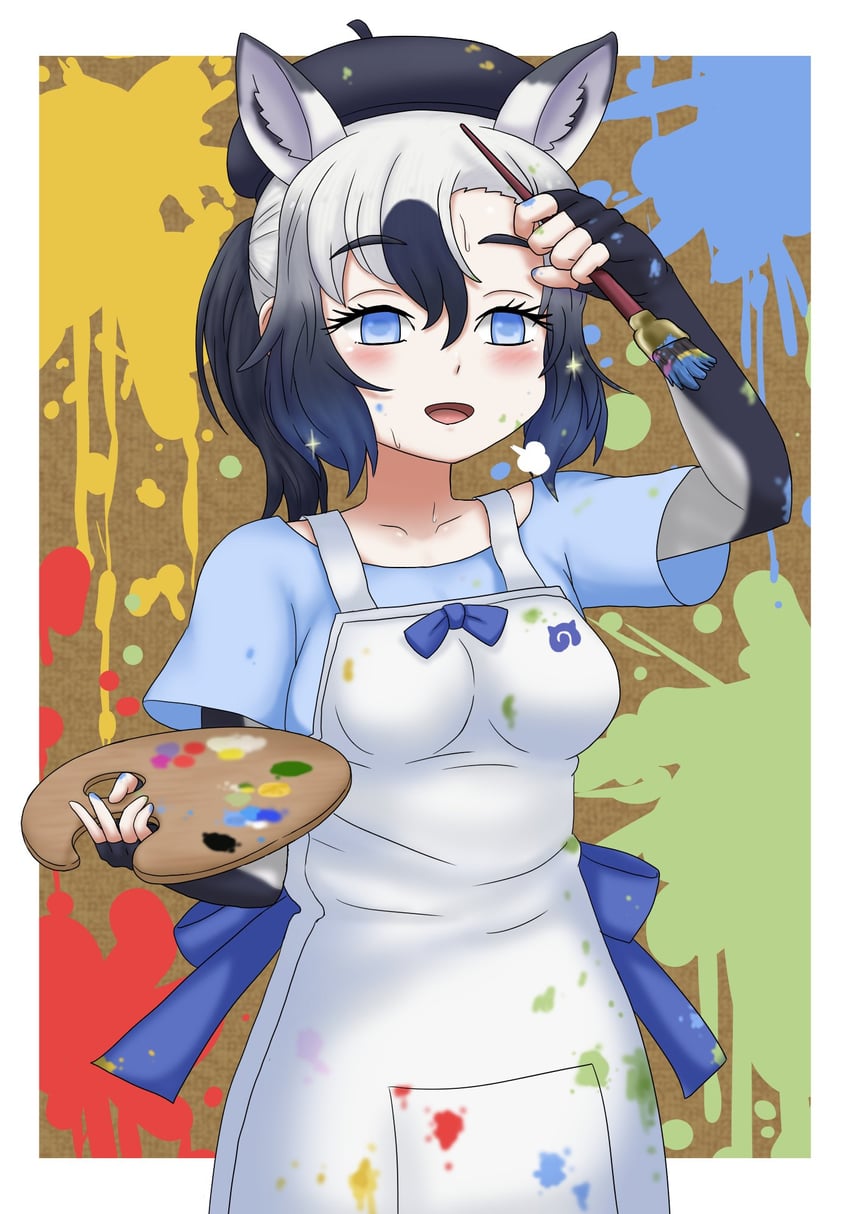 tarpan (kemono friends and 1 more) drawn by adansosutega