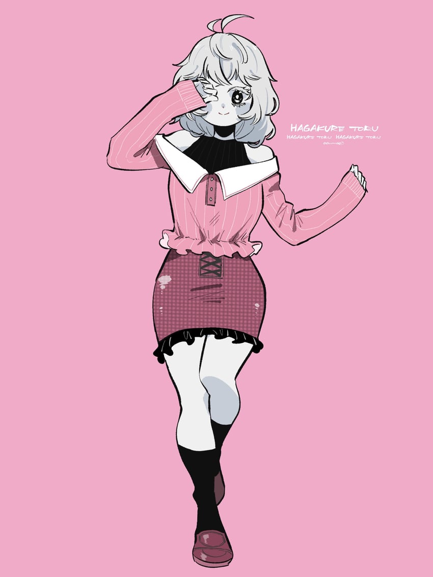 hagakure toru (boku no hero academia) drawn by anna_(aannnaa3)