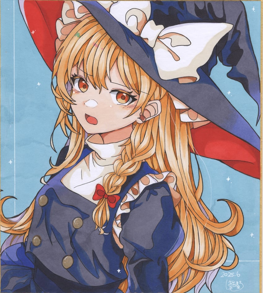 kirisame marisa (touhou) drawn by 870hanamarumomo
