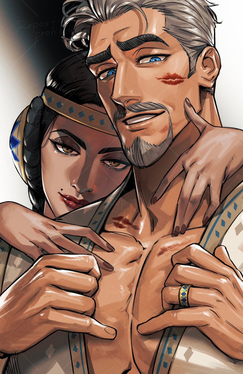 king magnifico and queen amaya (wish) drawn by tobo_katsuo