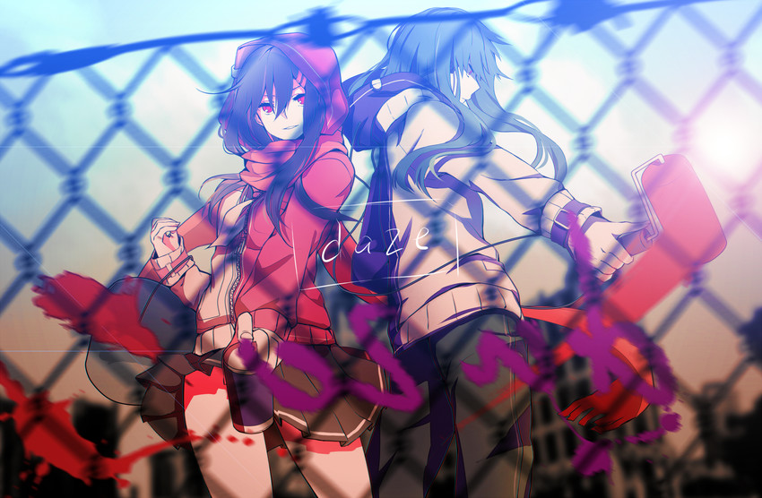 tateyama ayano and kido tsubomi (kagerou project and 1 more) drawn by aki663