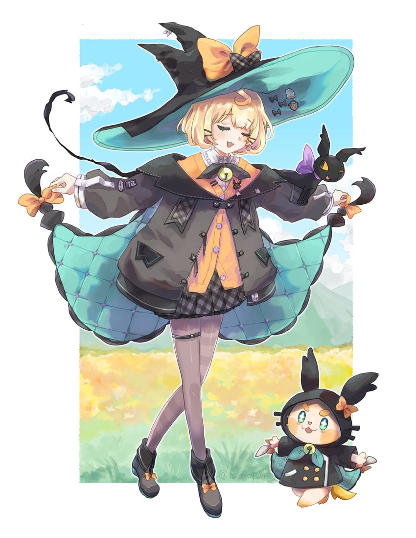 millie parfait, lucie, and famillie (nijisanji and 1 more) drawn by ta_mog_mog