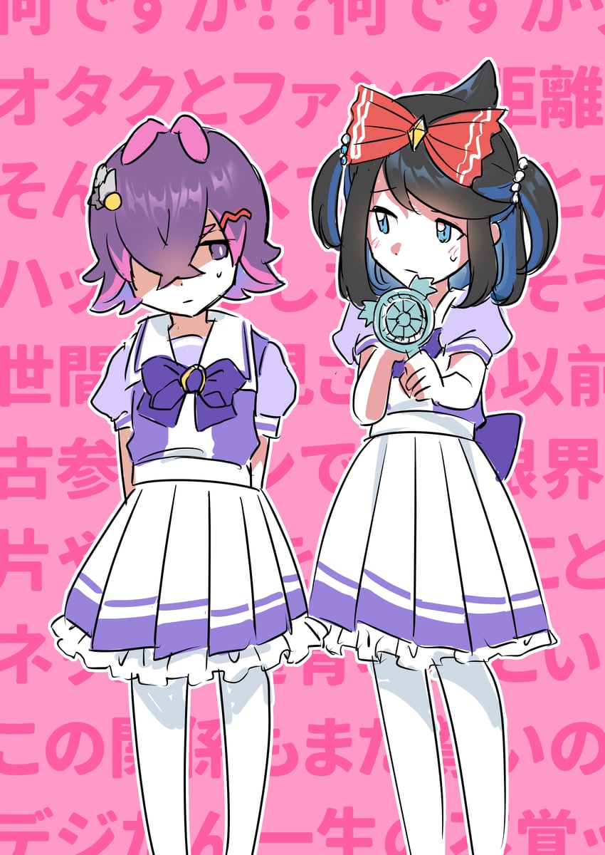 agnes digital, liko, dot, tsurumaru tsuyoshi, aoyama yoshino, and 1 more (pokemon and 2 more) drawn by plus_ta