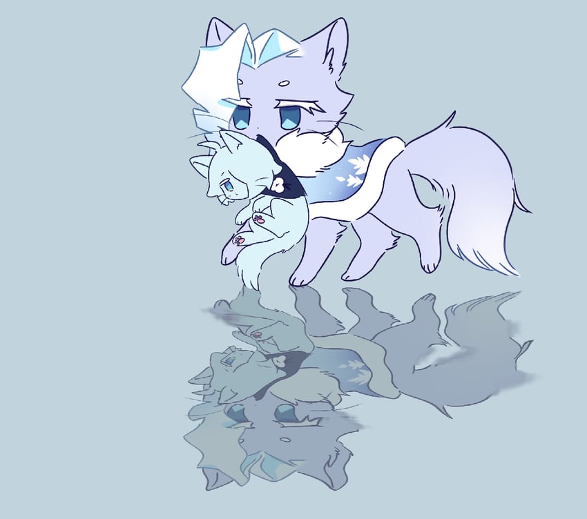 frost queen cookie and sherbet cookie (cookie run and 1 more) drawn by gimt5n