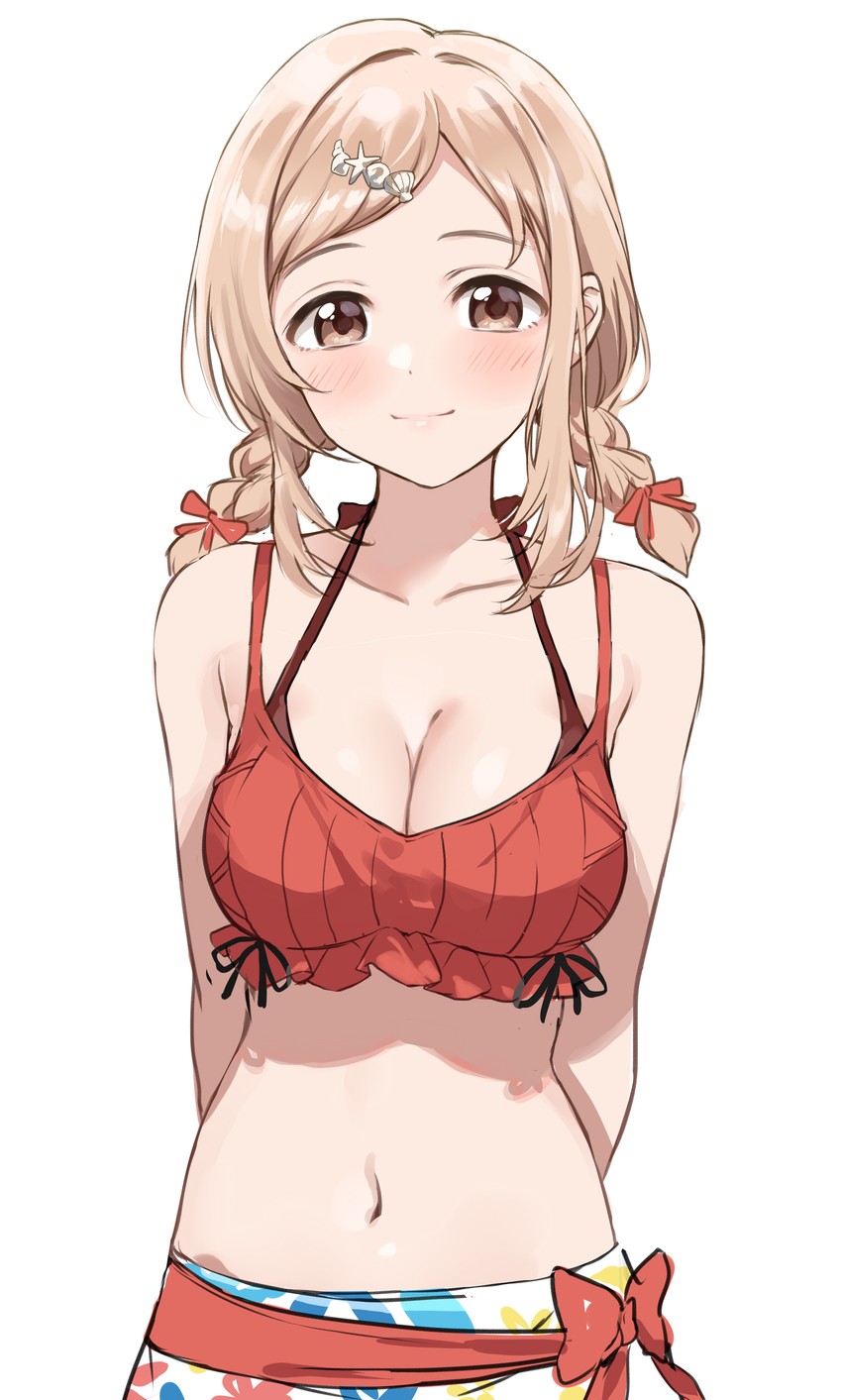 sakuragi mano (idolmaster and 1 more) drawn by kurokin