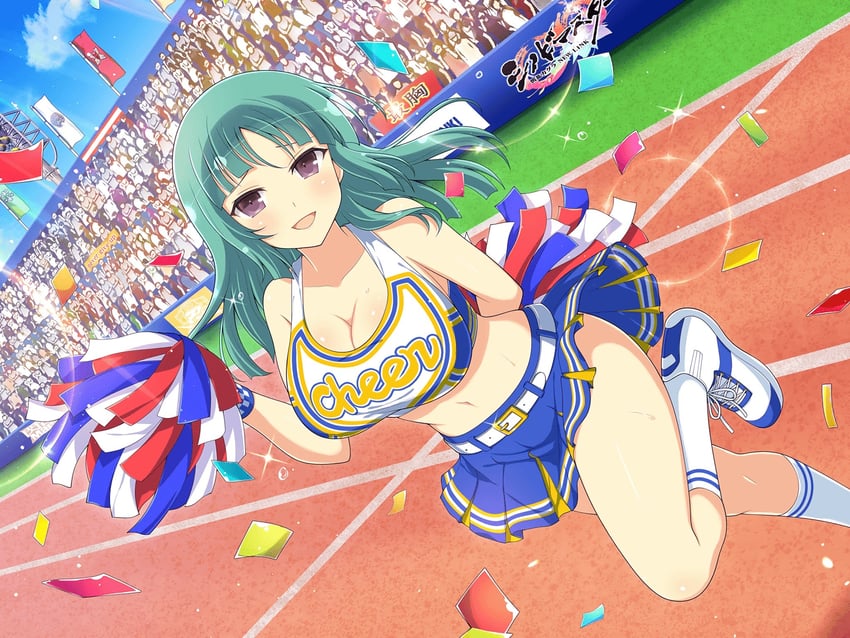 bashou (senran kagura and 2 more) drawn by yaegashi_nan