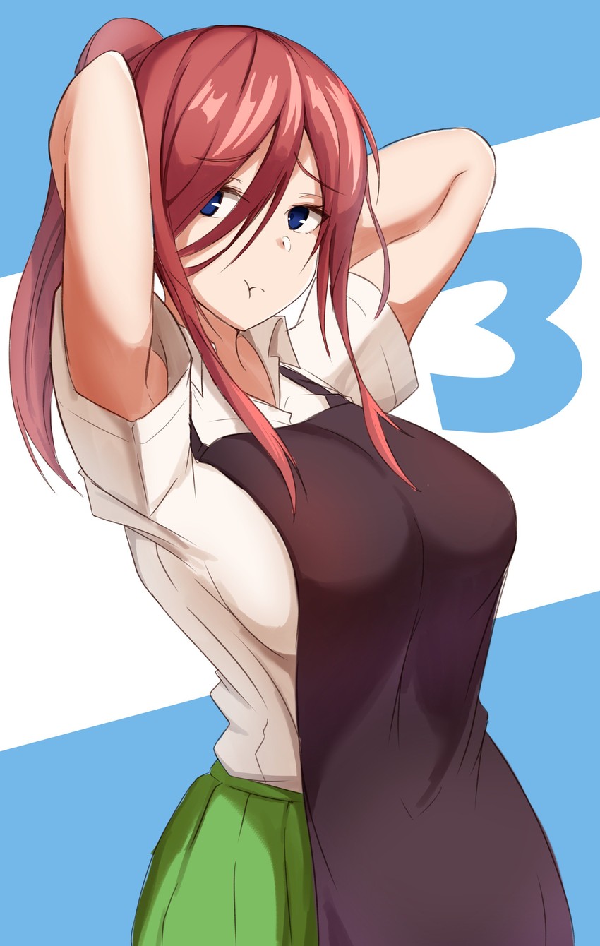 nakano miku (go-toubun no hanayome) drawn by j_yak47