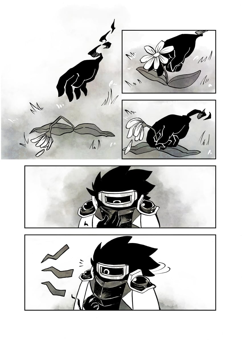 dark matter and dark matter blade (kirby) drawn by mizusuibo