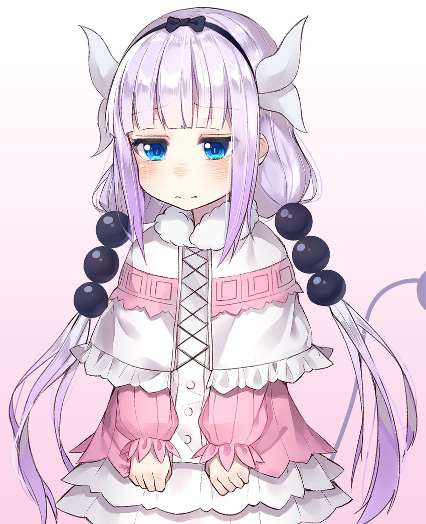 kanna kamui (kobayashi-san chi no maidragon) drawn by the_cold