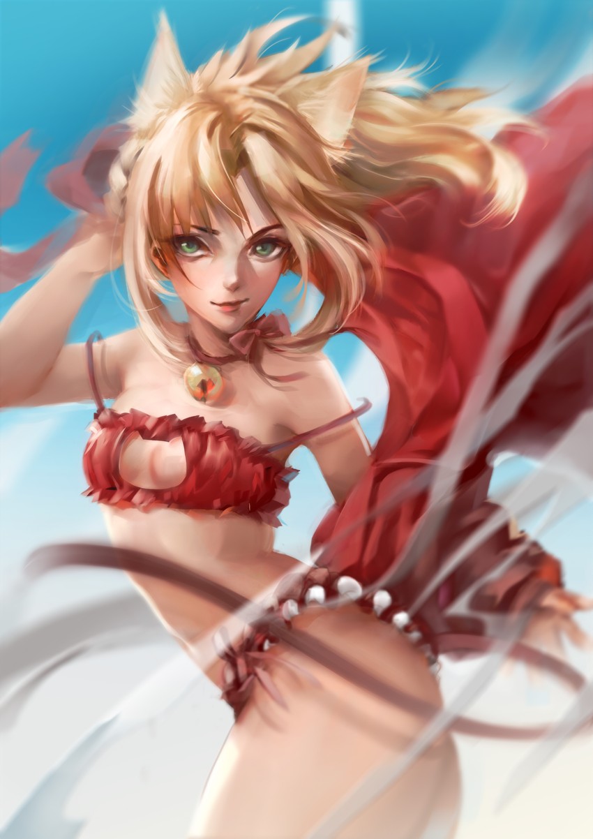 mordred (fate and 2 more) drawn by yosanann