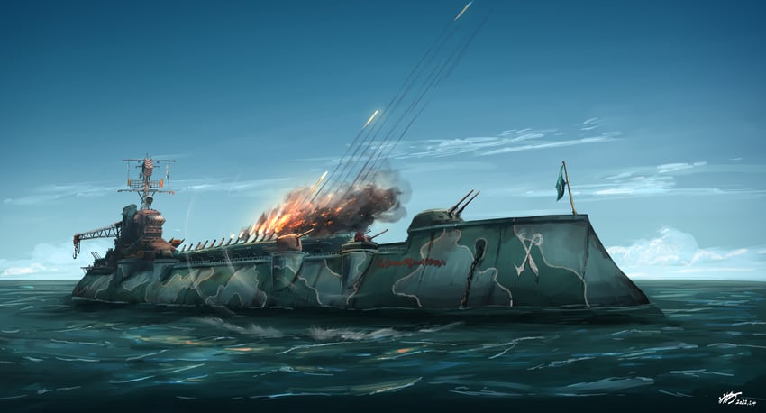 rusty front drawn by aoi_waffle