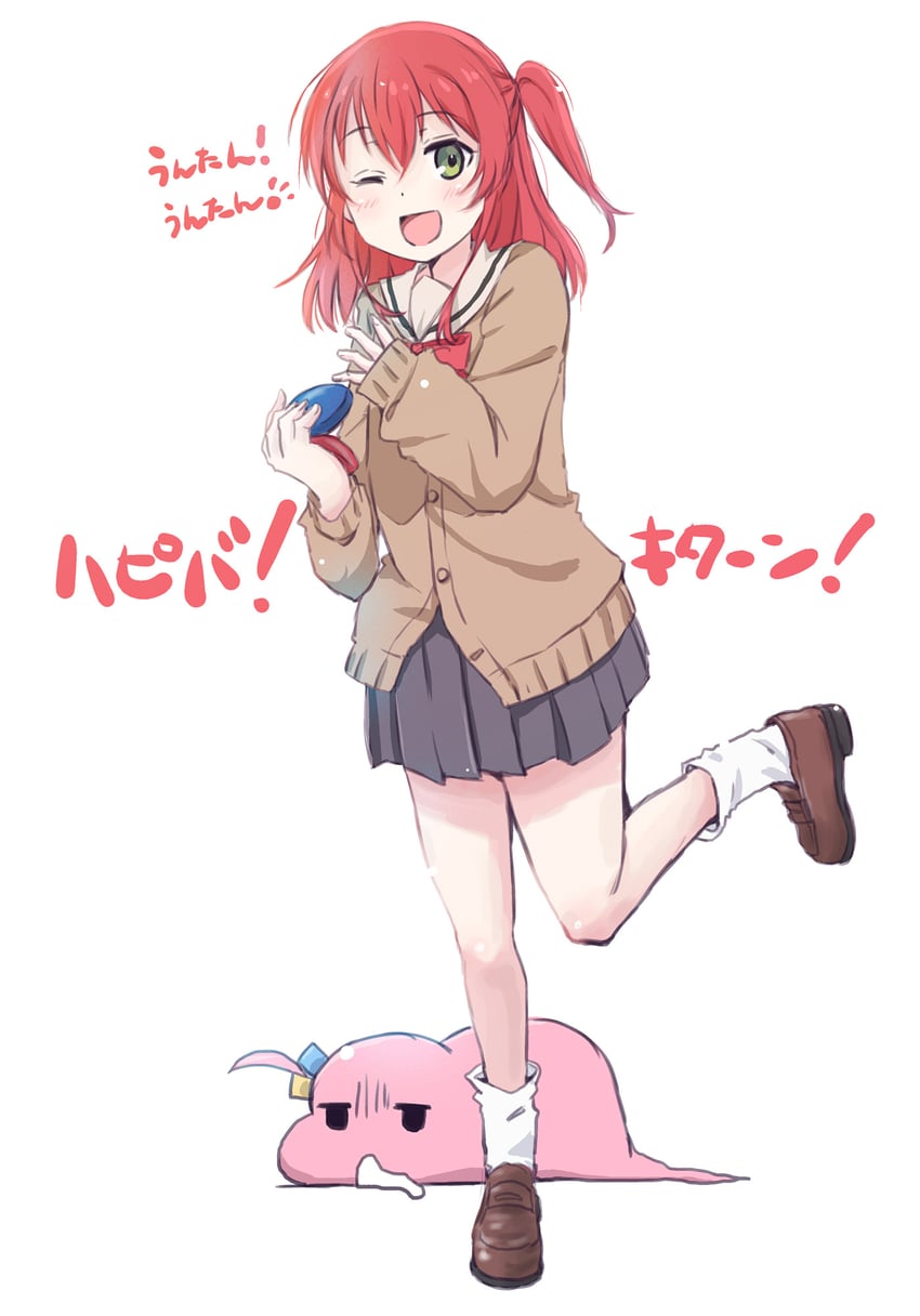 gotoh hitori and kita ikuyo (k-on! and 1 more) drawn by maruyo
