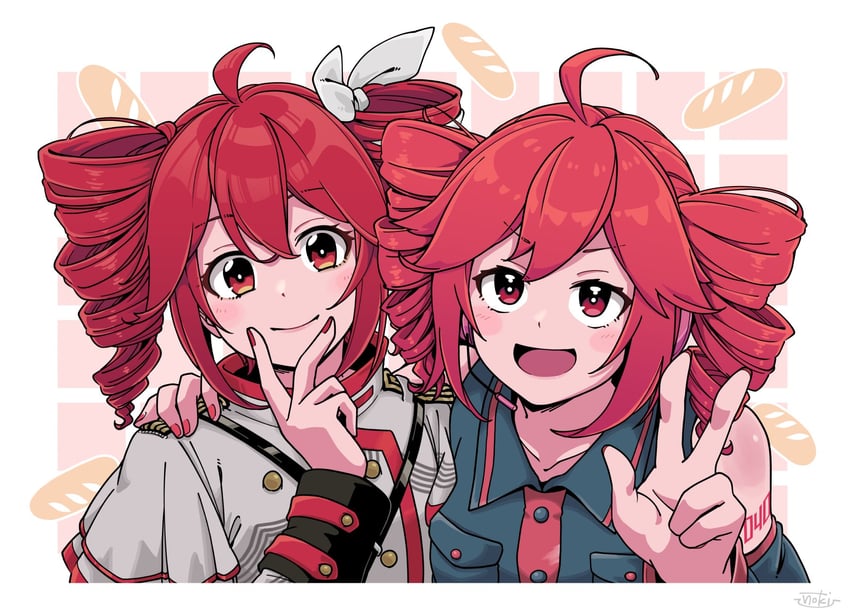 kasane teto (utau and 1 more) drawn by fujinoki_(horonabe-ken)