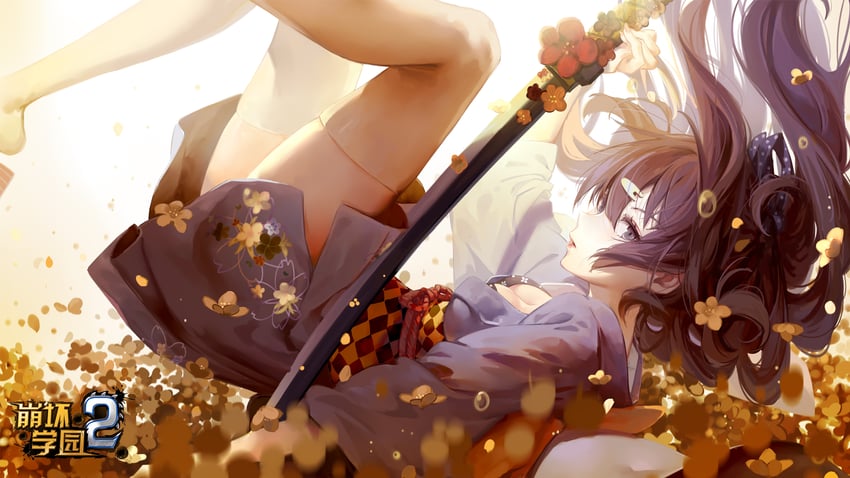 raiden mei (honkai and 1 more) drawn by cici