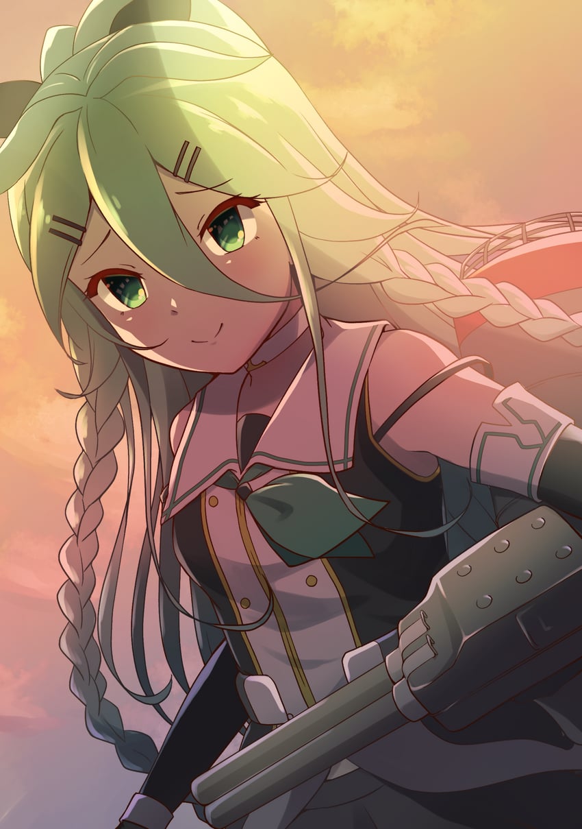 yamakaze and yamakaze kai ni (kantai collection) drawn by kuroyaki_soba