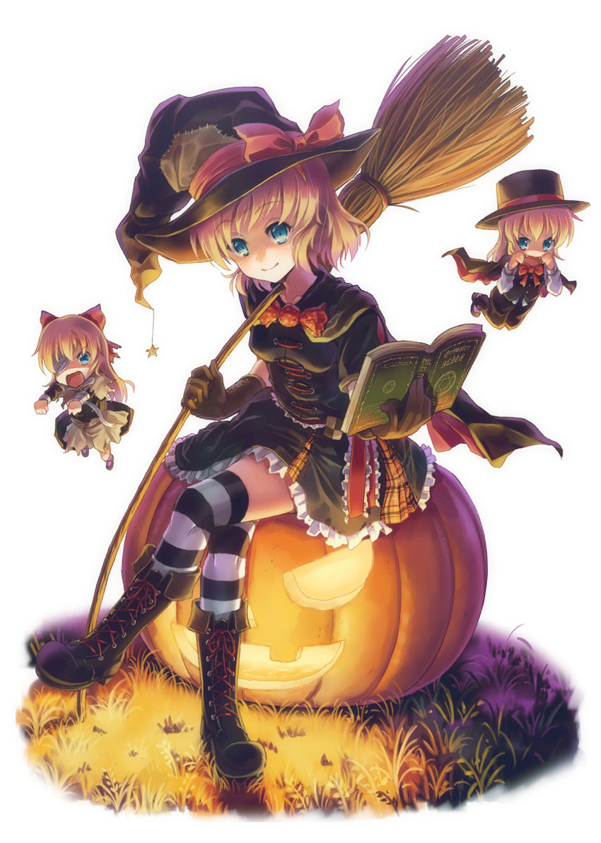 alice margatroid, shanghai doll, and hourai doll (touhou) drawn by hyuuga_azuri