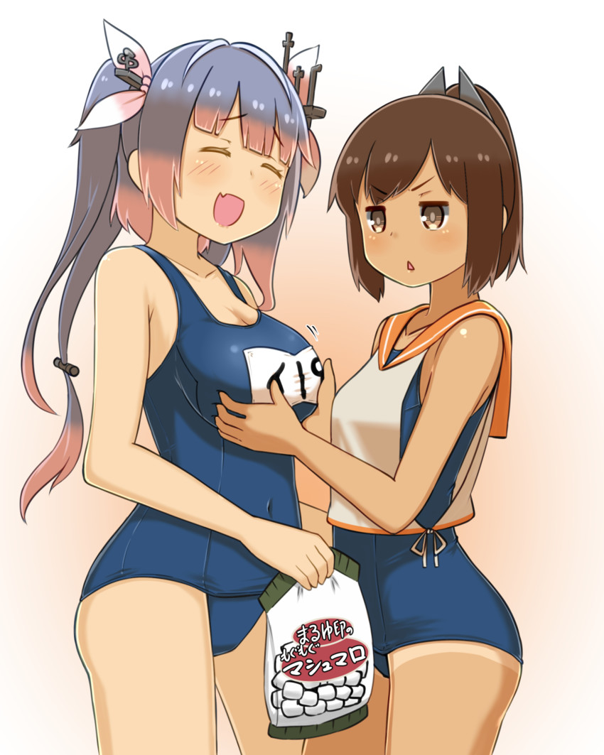 i-19 and i-401 (kantai collection) drawn by capriccyo