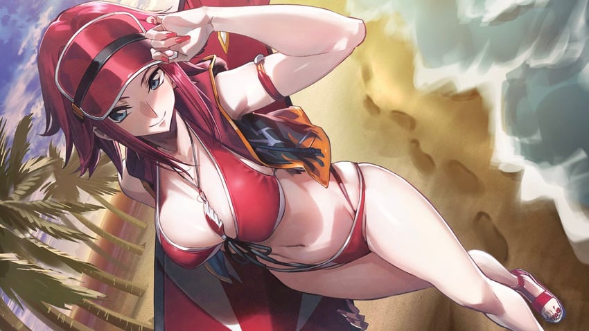 kouzuki kallen (code geass and 1 more) drawn by whoopin