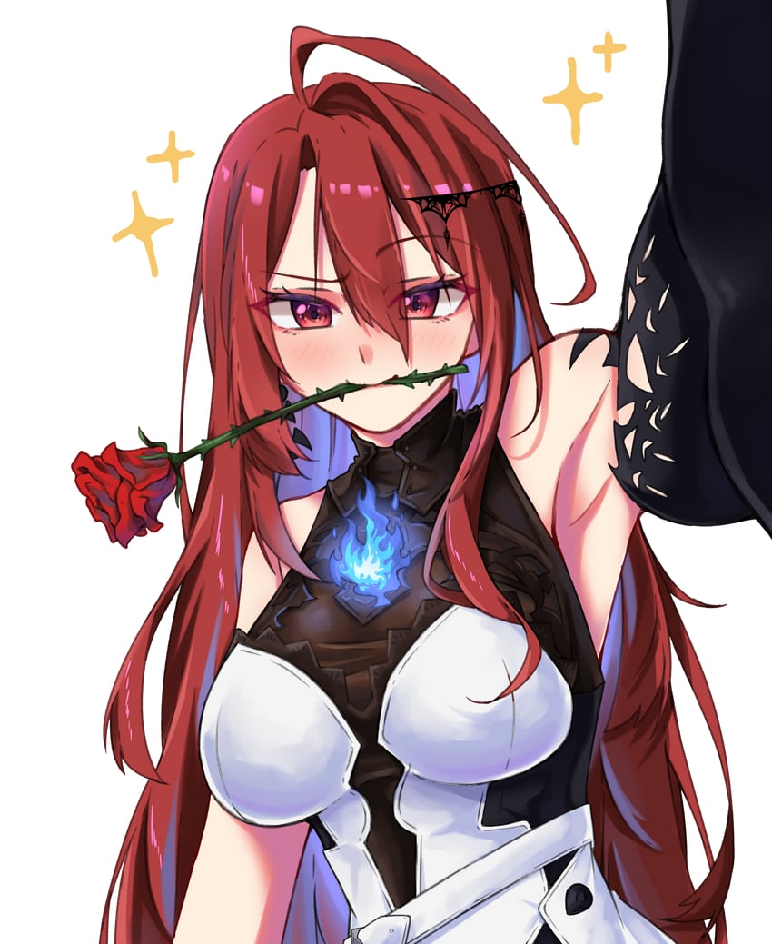 elizabeth rose bloodflame (hololive and 1 more) drawn by vo_(sheerra212)