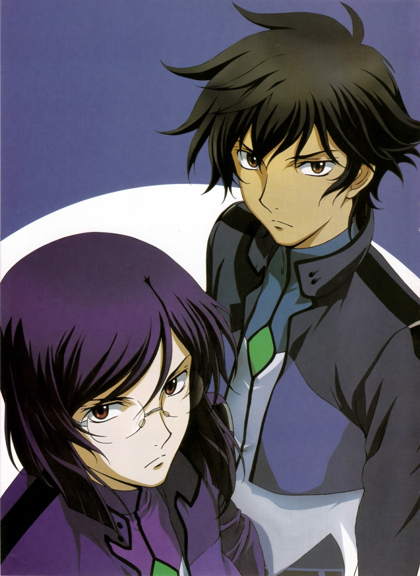 tieria erde and setsuna f. seiei (gundam and 1 more)