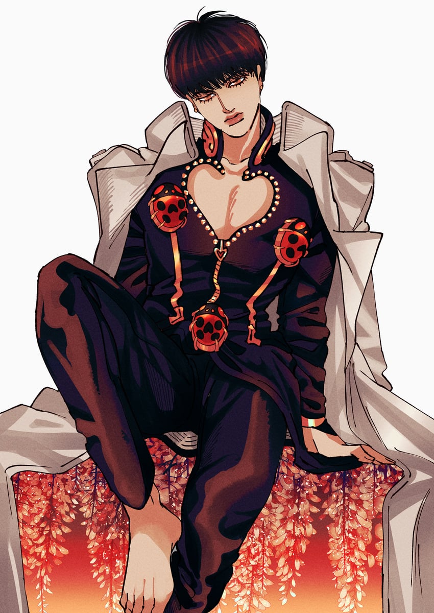 giorno giovanna and haruno shiobana (jojo no kimyou na bouken and 1 more) drawn by danggo99