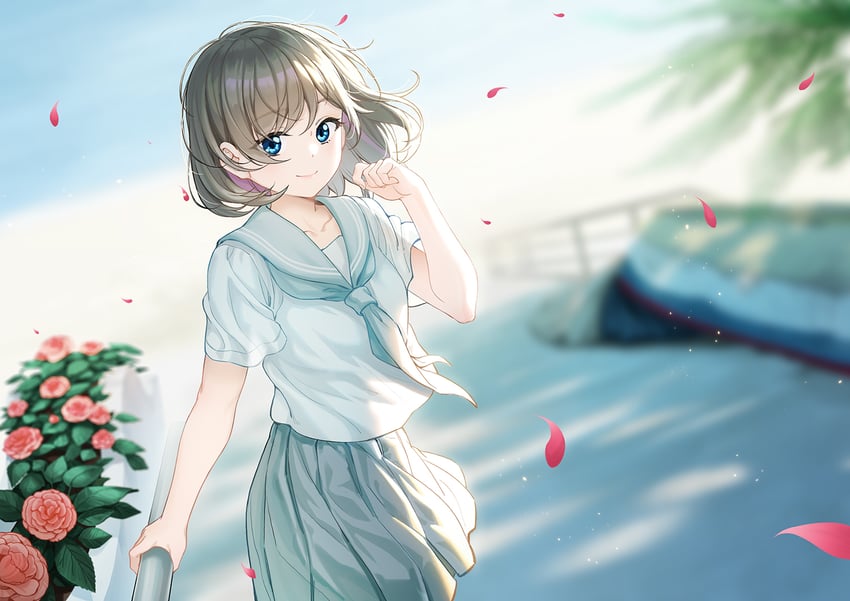 tang keke (love live! and 1 more) drawn by zhanzheng_zi