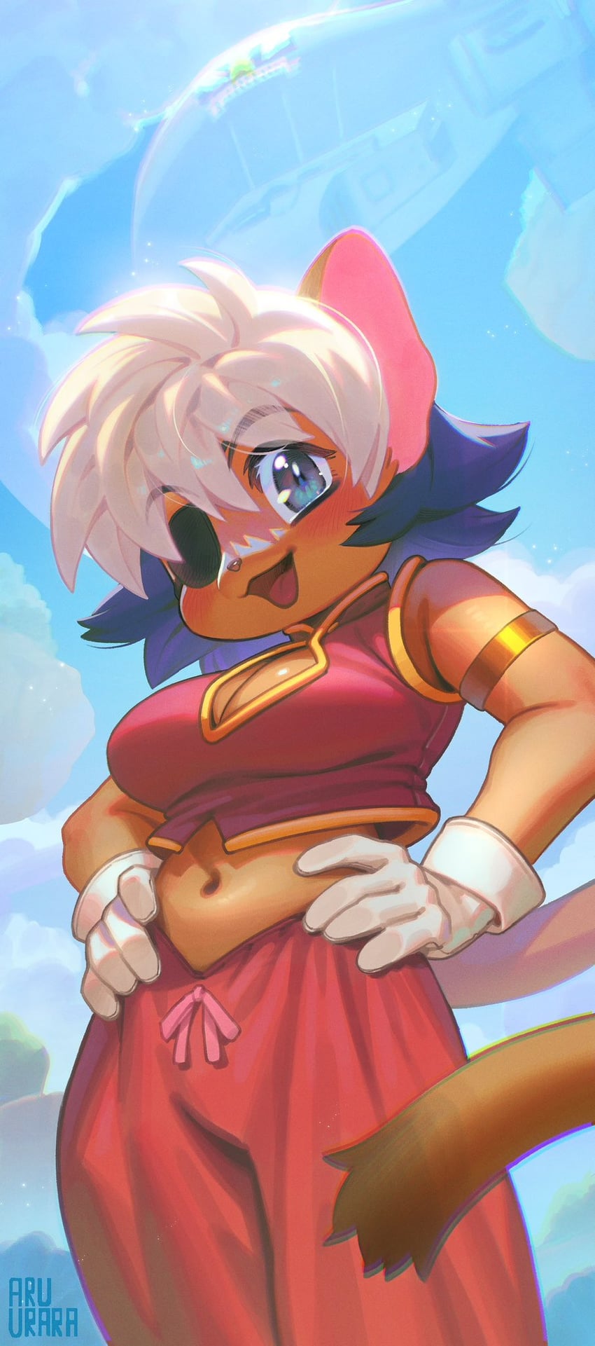 alicia priss (little tail bronx and 1 more) drawn by inuki_(aruurara)