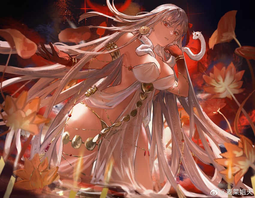 durga (fate and 1 more) drawn by meitian_chi_yi_jin_youmaicai