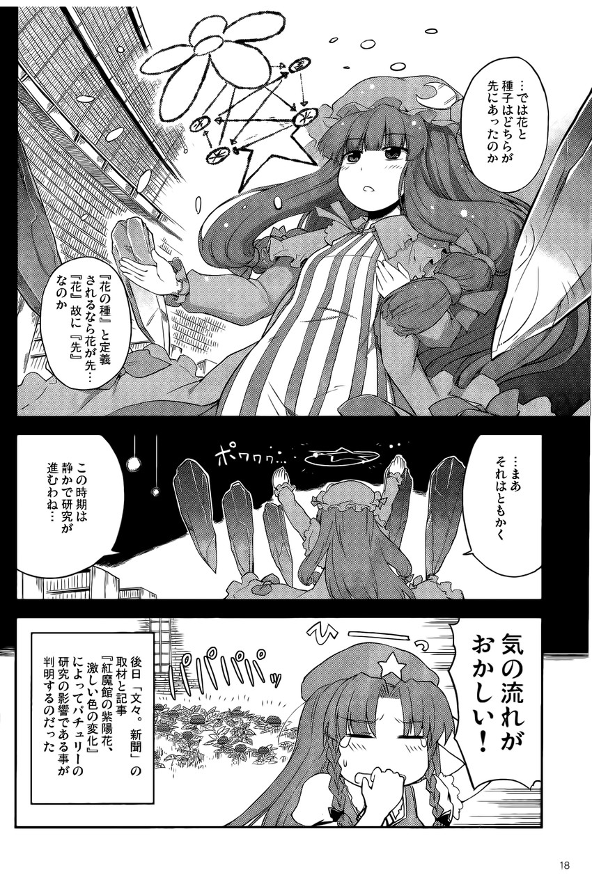 patchouli knowledge and hong meiling (touhou) drawn by mizumoto_tadashi