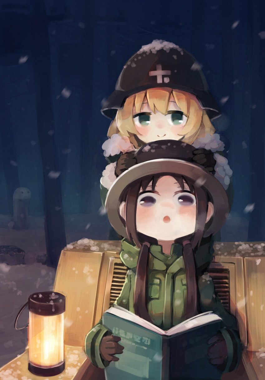 chito and yuuri (shoujo shuumatsu ryokou) drawn by dianche_miao_(18826)