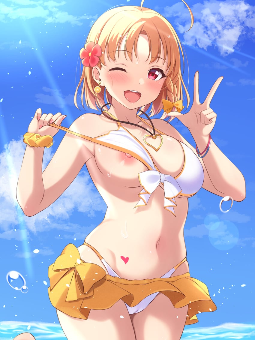 takami chika (love live! and 1 more) drawn by mobukichi